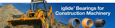 Banner de rodamientos para maquinaria de construcción
