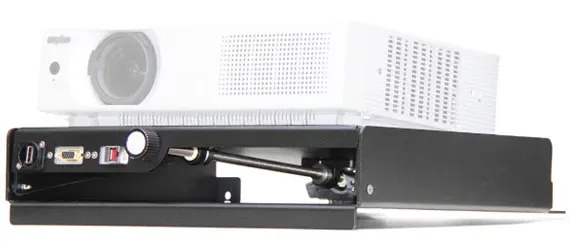 Projector tilt adjustment