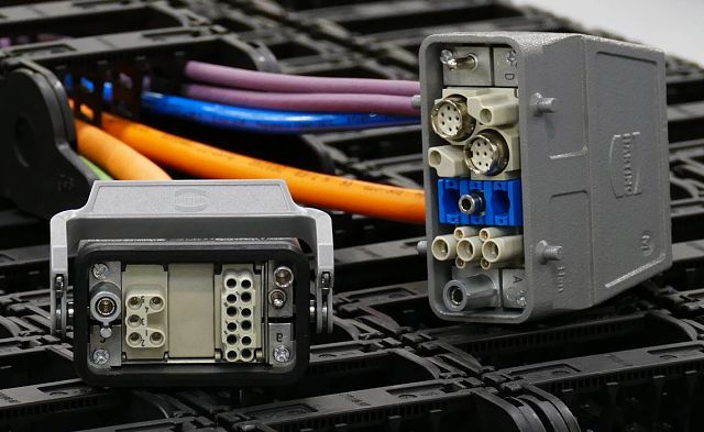Harting Coding Plug Layout Example HARTING plug-in connectors industrially harnessed by the specialist