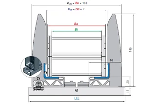 Goulotte de guidage guidelite
