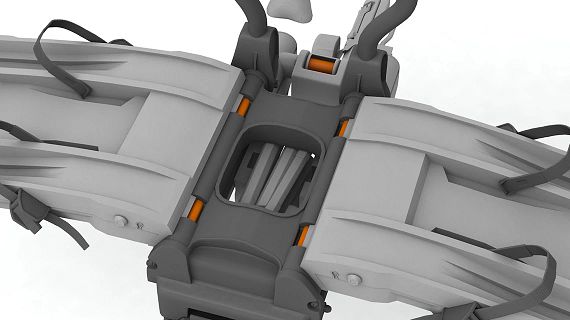 Porte-vélos avec paliers lisses