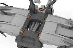 Bicycle rack with plain bearings