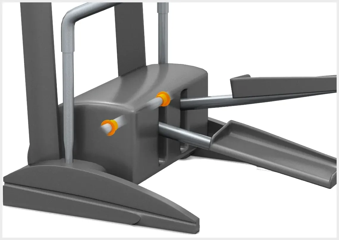 踏板中的滑動軸承