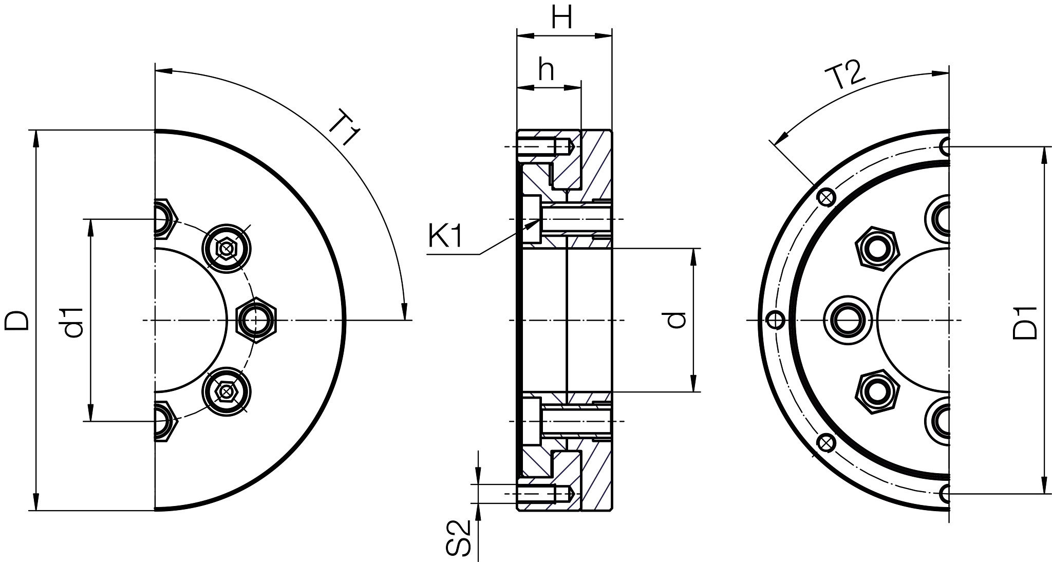 PRT-02-20-AL-CP technical drawing