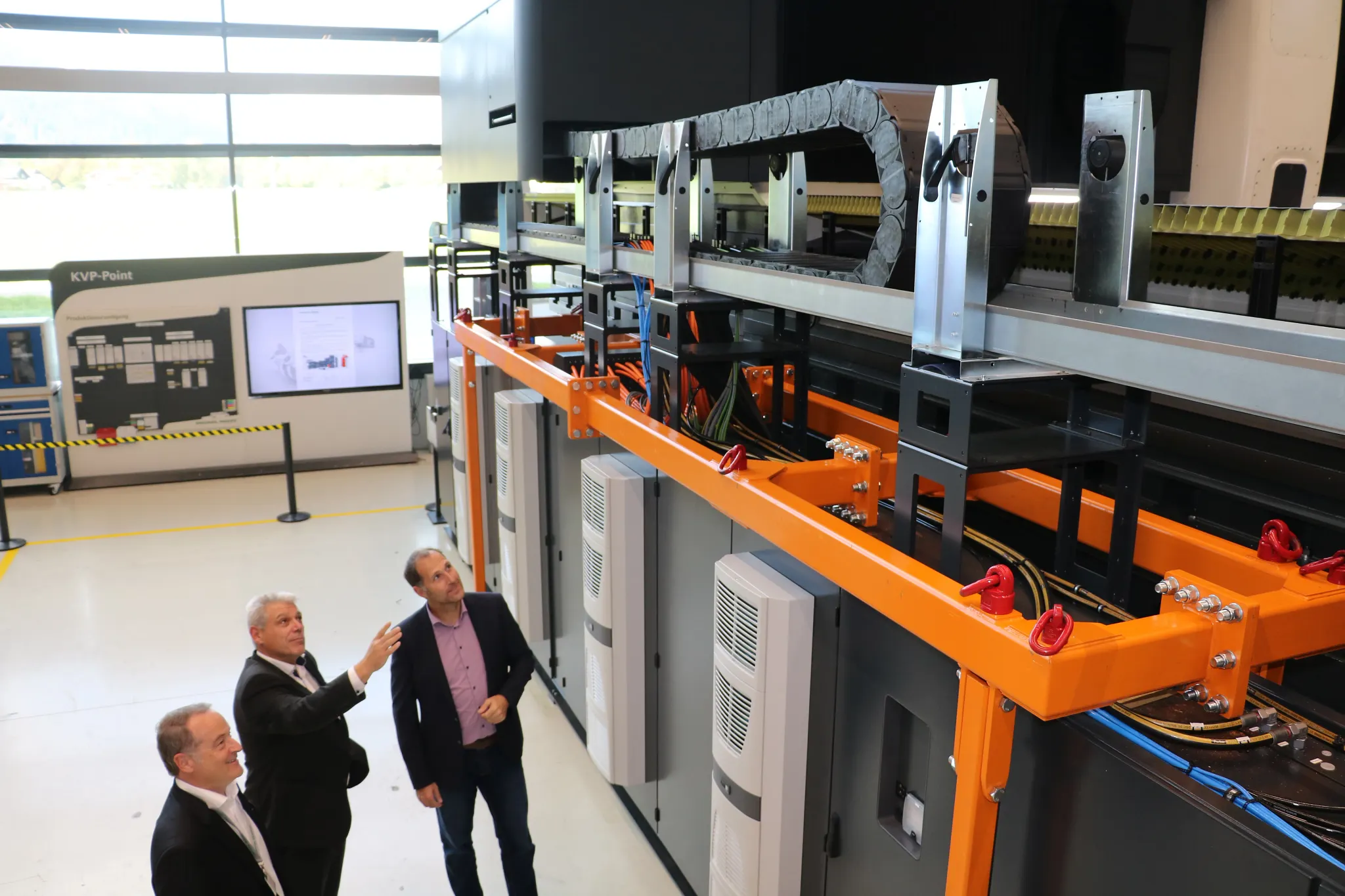 機械の動きを確認