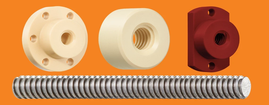 Tornillos y tuercas de plomo 