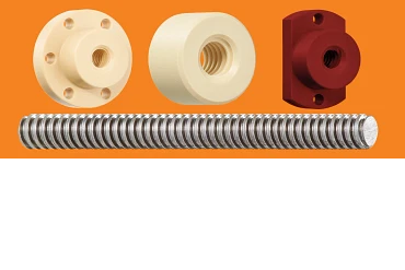 Tornillos y tuercas de plomo