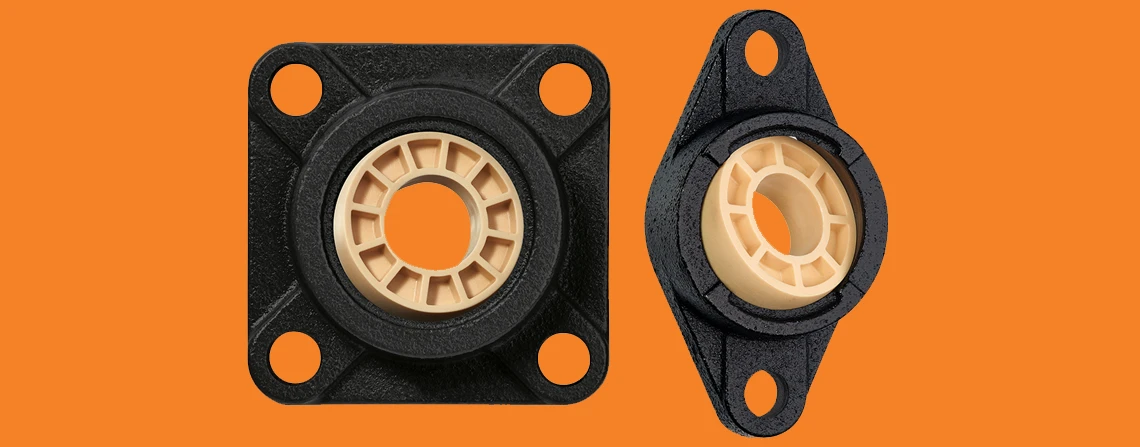 Rodamientos de brida de perno