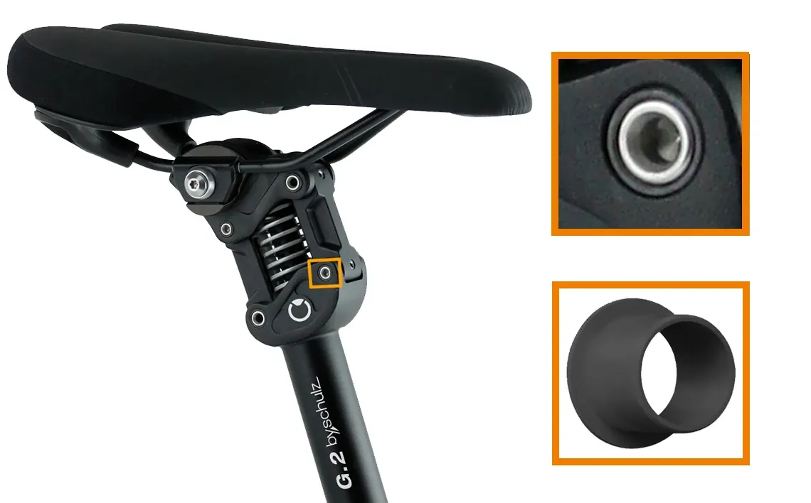 Suspensão do assento da by.Schulz