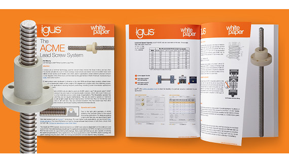 ACME Thread & Trapezoidal Threaded Lead Screws & Nuts | igus®