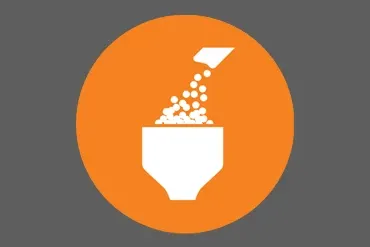 Wastewater and sewage treatment plant icon