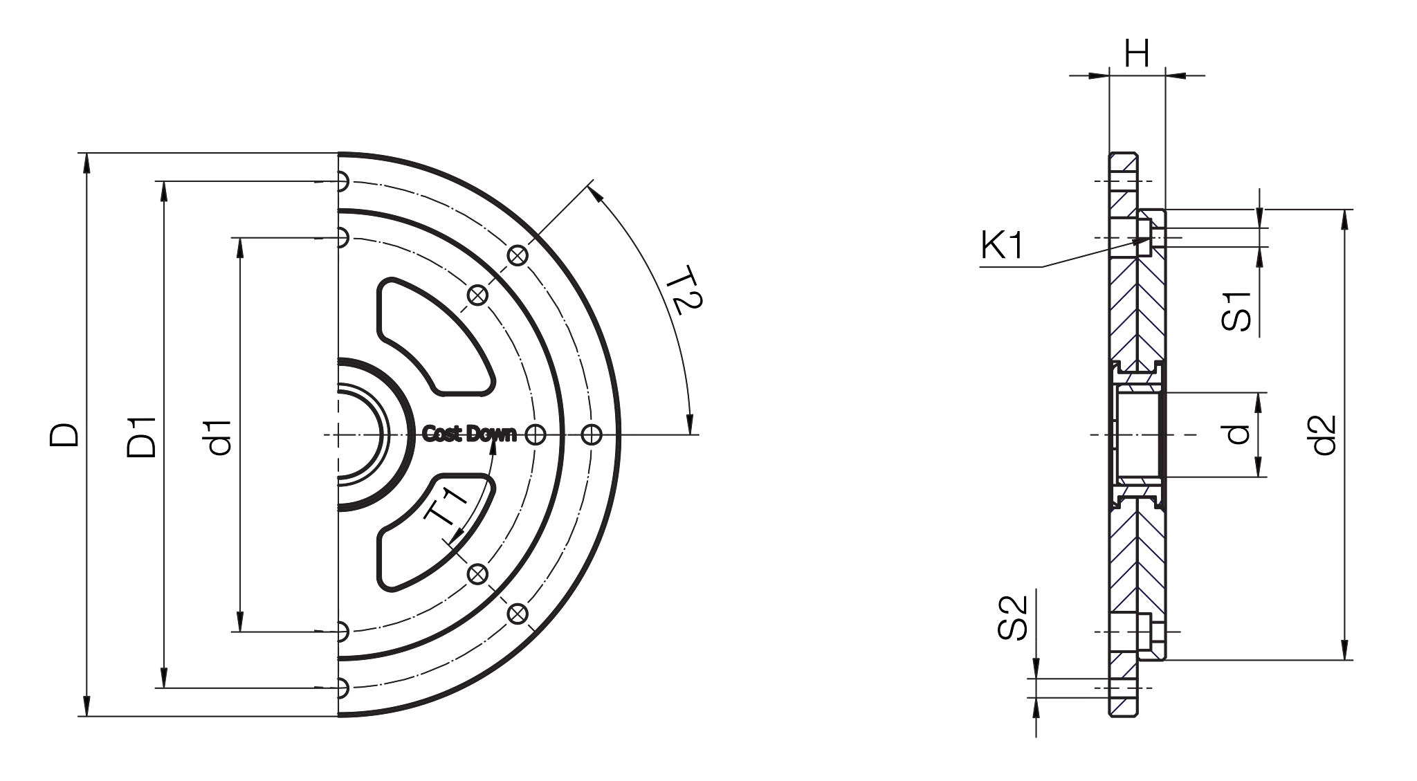 PRT-05-15-PC technical drawing