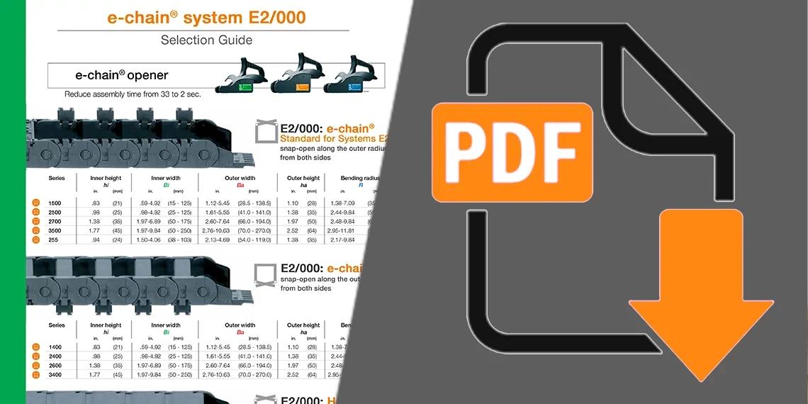 E2/000 guía de selección