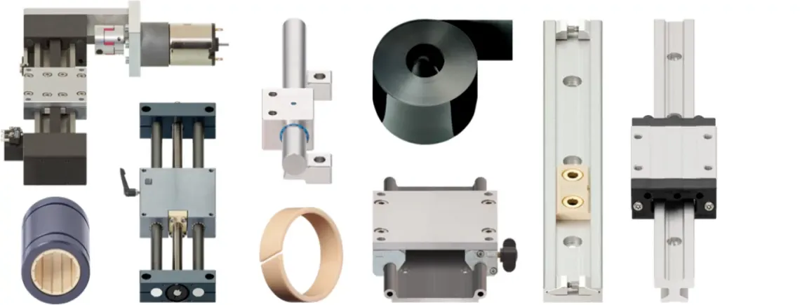 Díly pro lineární pohyby