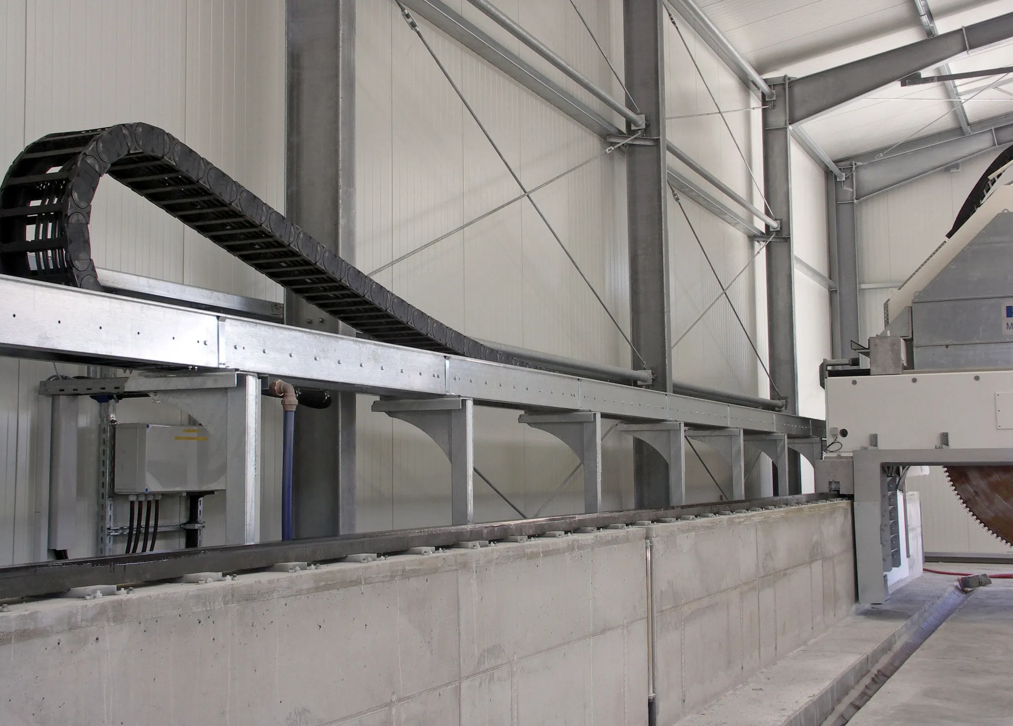 e-kette in Kirschner Sägeanlage