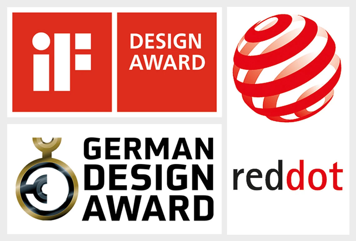 Design awards for igus products