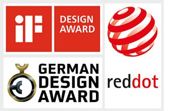 Design awards for igus products