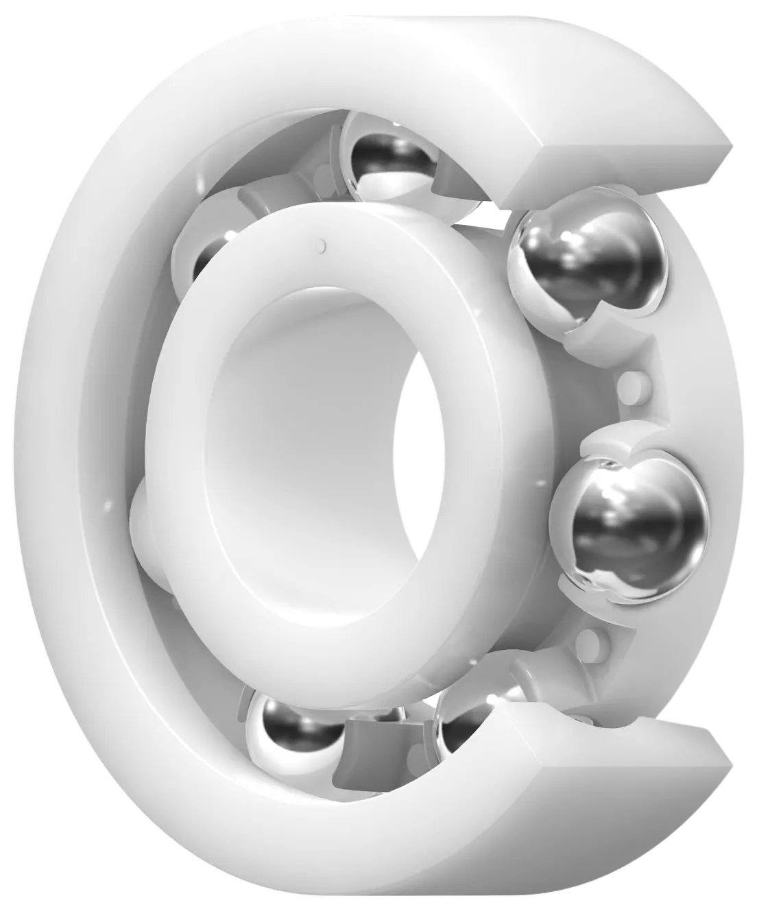 Struktura kuličkových ložisek xiros