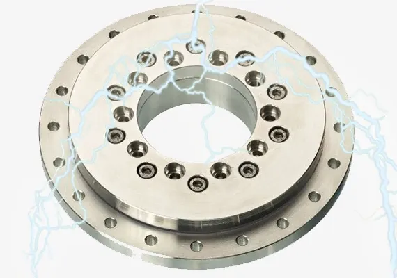 ESD-compliant slewing ring bearings