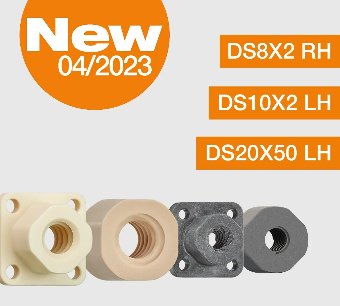 사출 성형 리드 스크류 너트