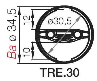 TRE.30.050.0 technical drawing