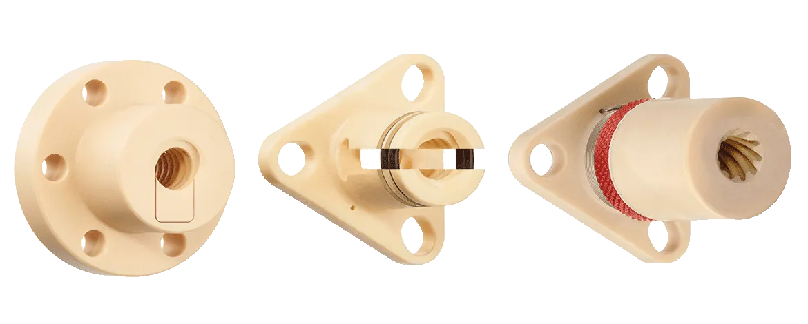 Spielreduzierte Muttern