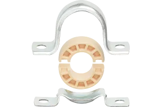 PP205 Stehlager mit geteiltem Lagereinsatz