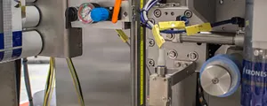 Verstellung Einlauf- und Auslaufsensor