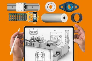 Packaging Bemusterung mit igus Produkten