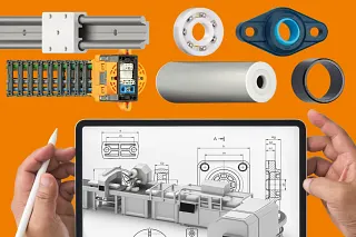 Campionatura per packaging con prodotti igus