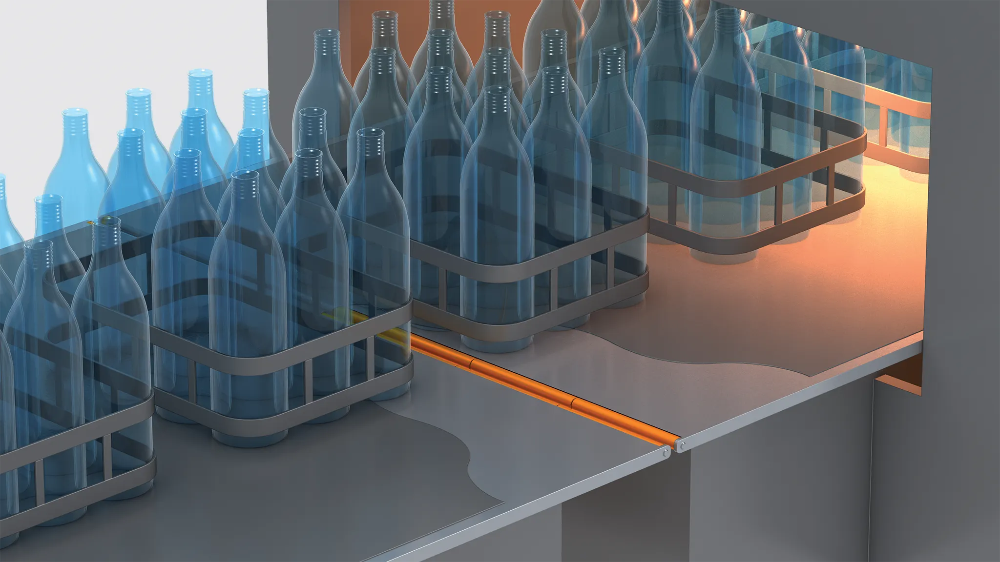 knife edge roller application