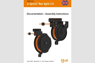 Documentation cable reel e-spool flex light