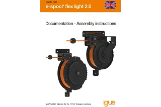 Documentation cable reel e-spool flex light