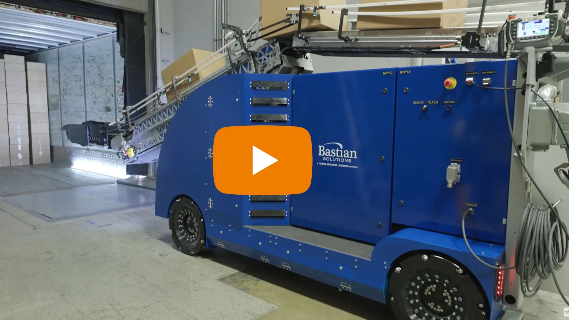 Video Preview ULTRA BLUE® Mobile Robot