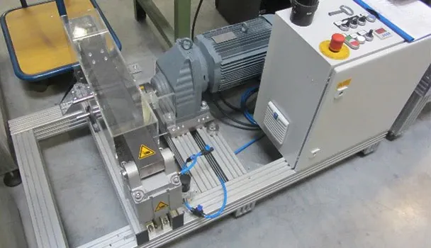 Configuration de l'essai