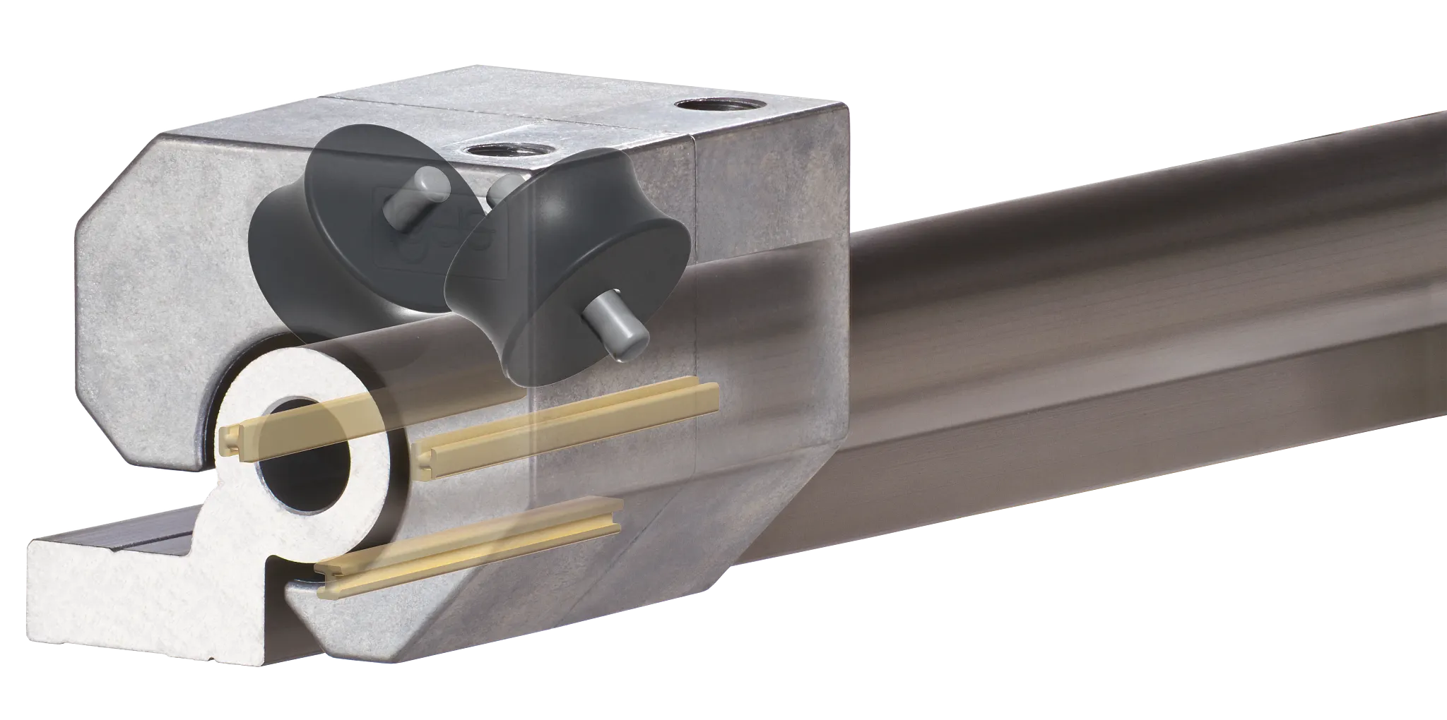 More roller bearings