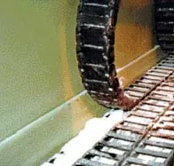 Portacables con cremallera lado a lado