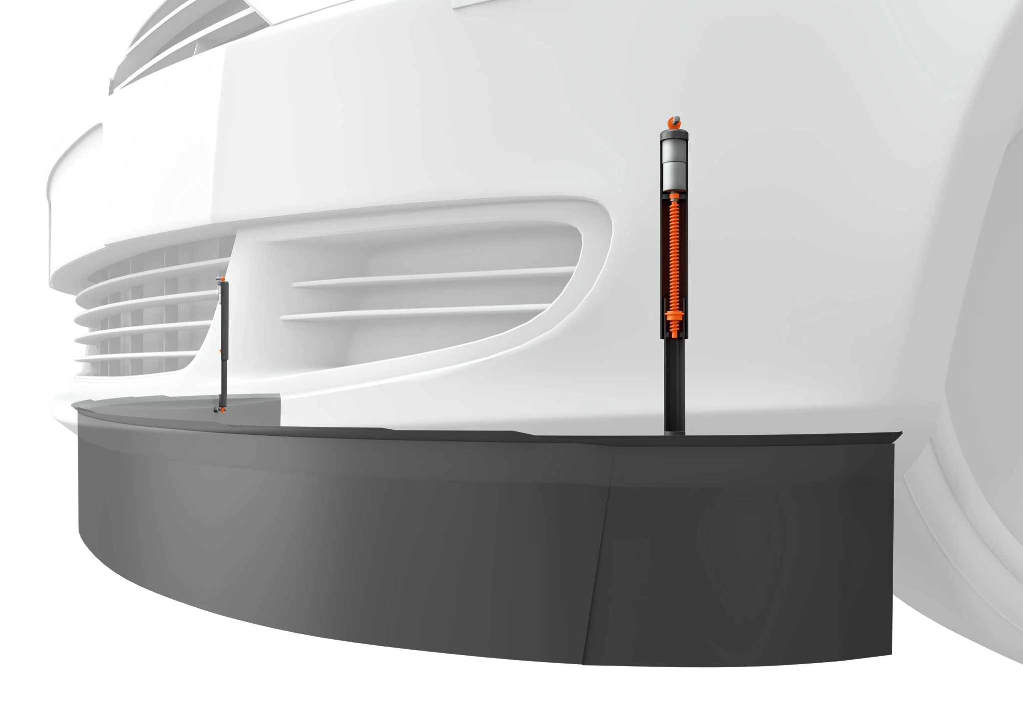 Spoiler frontal cu dryspin®