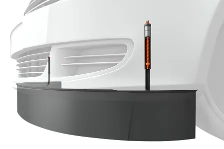 Frontspoiler mit dryspin