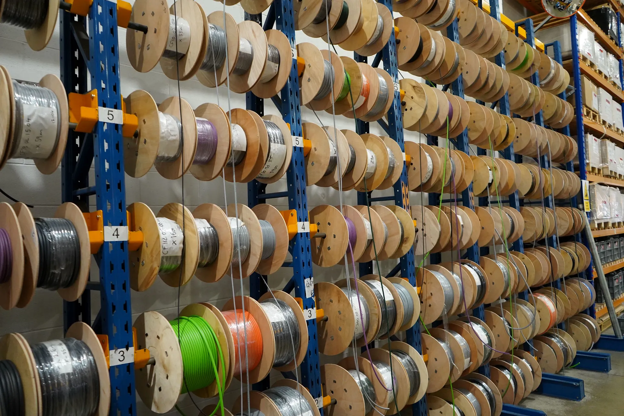 UK cable aisle