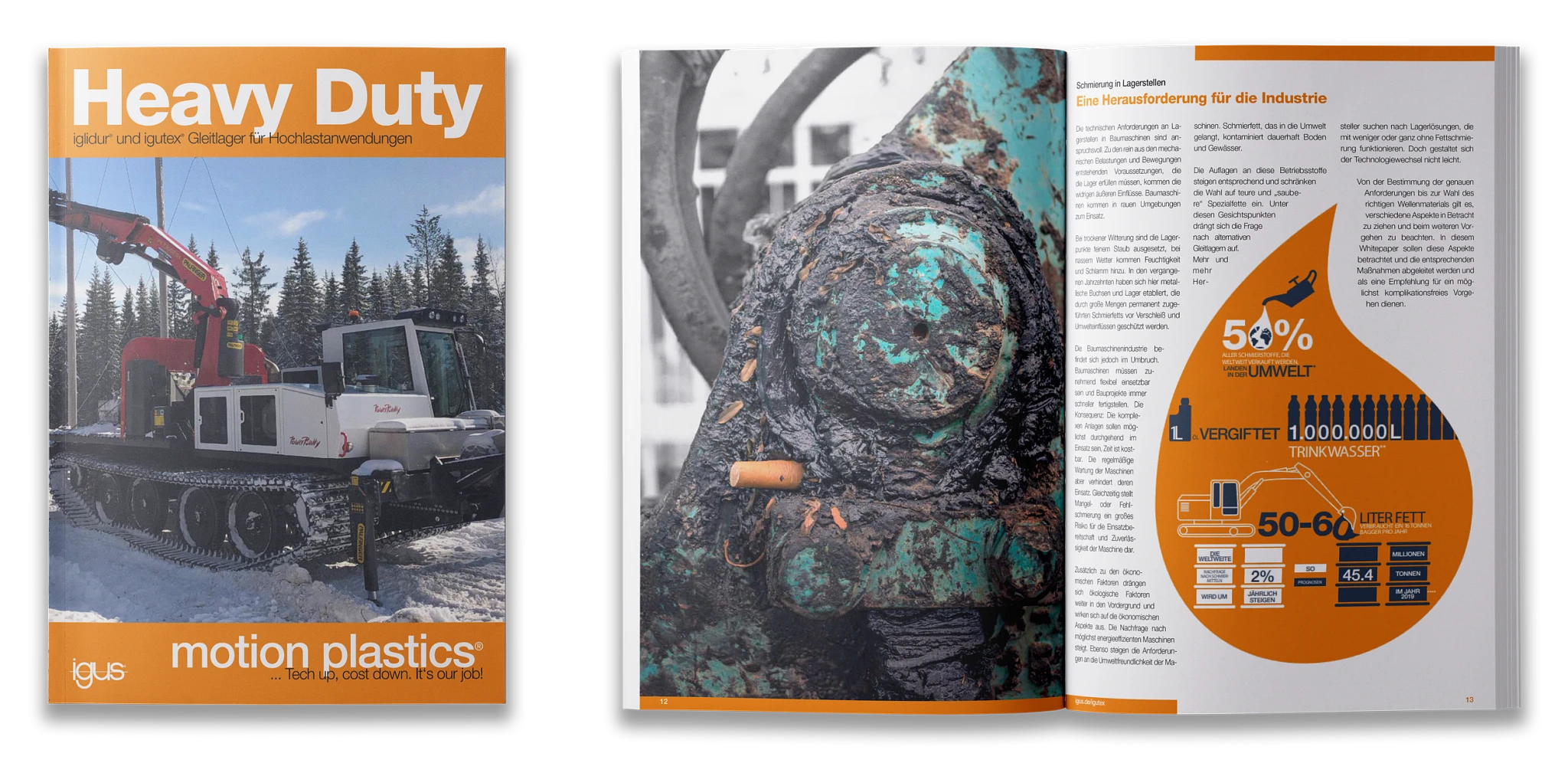 高荷重作業についてのパンフレット