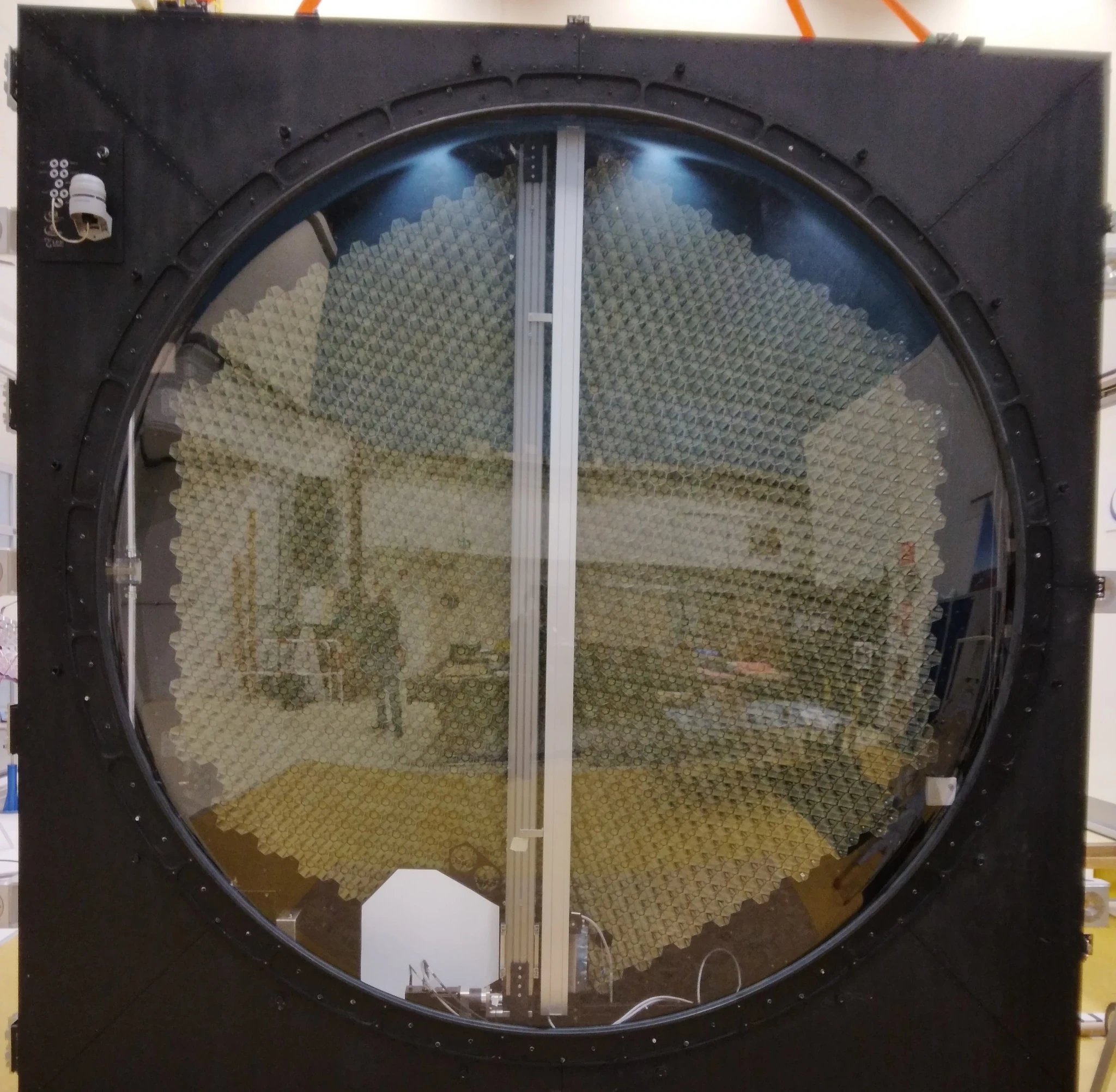 Detailed view of telescope