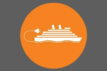 Shipbuilding industry icon