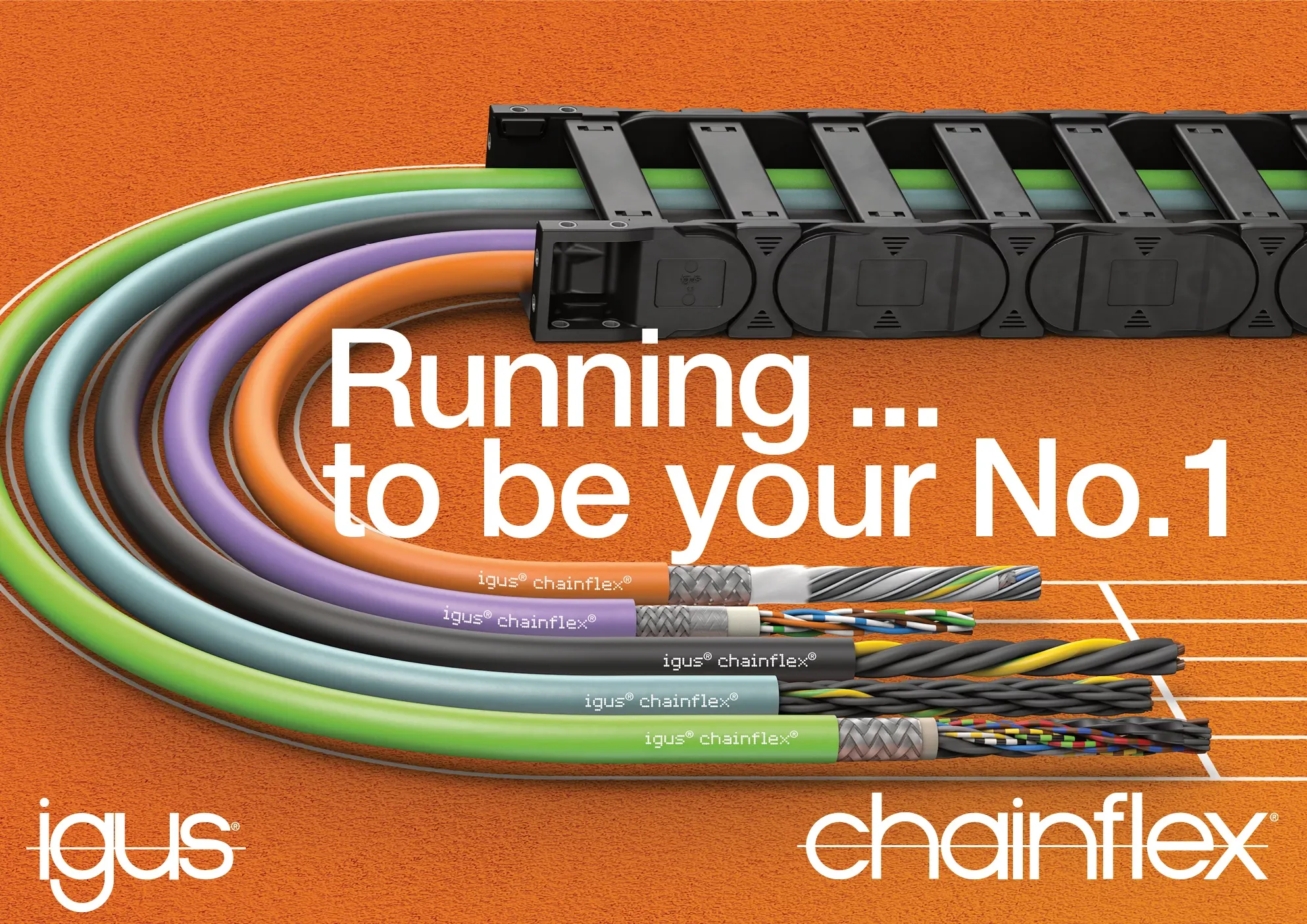 Cabos chainflex: se beneficie destas vantagens