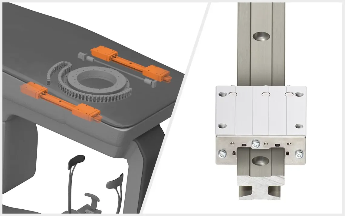 drylin pro lineární nastavení