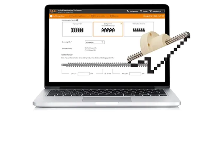 Counter-rotating dryspin® threaded spindles