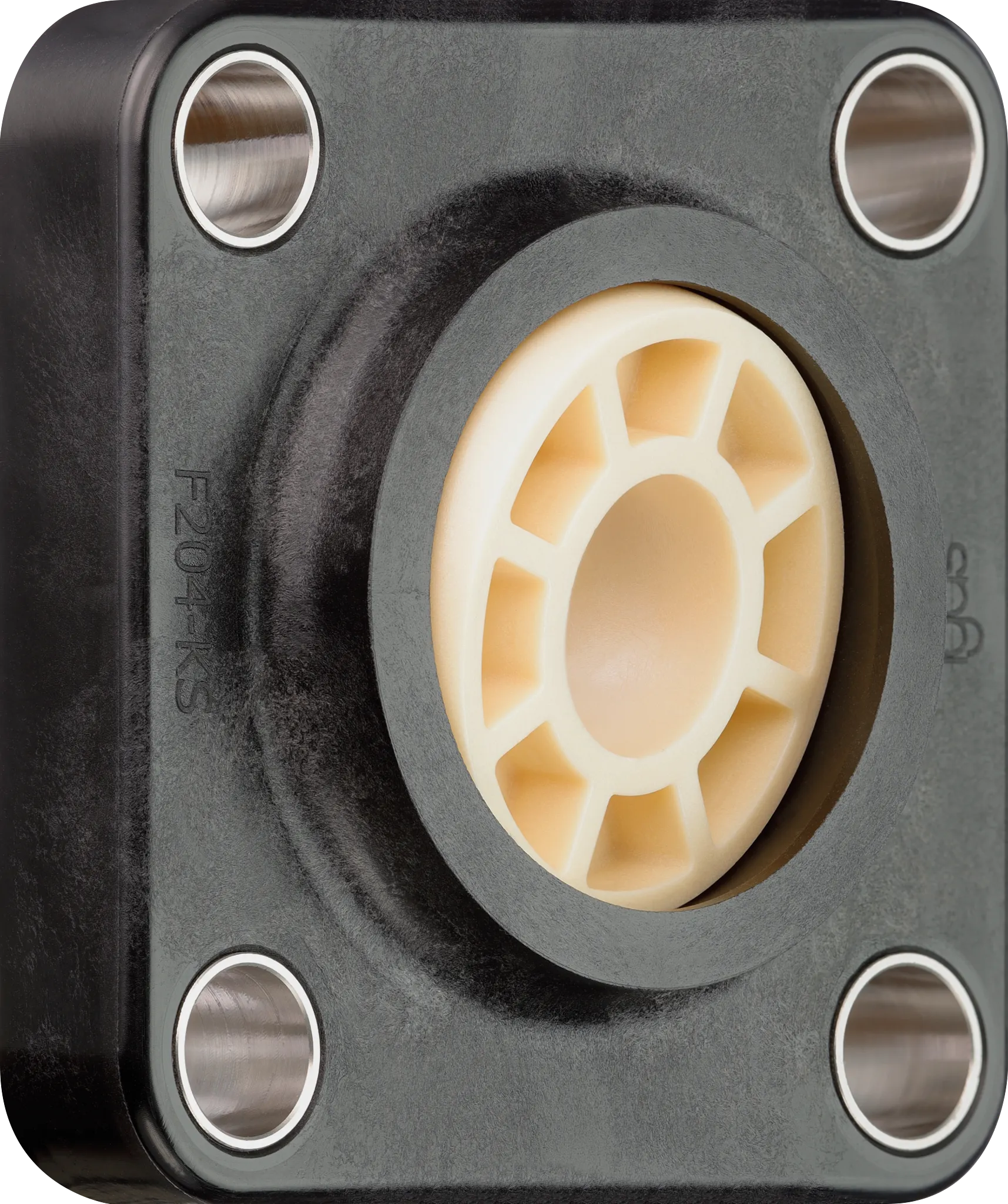 cojinete UCF plástico iglidur G y carcasa polímero