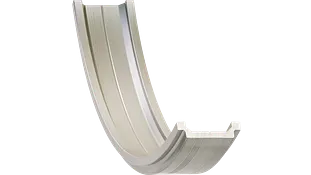 gebogene linearführung