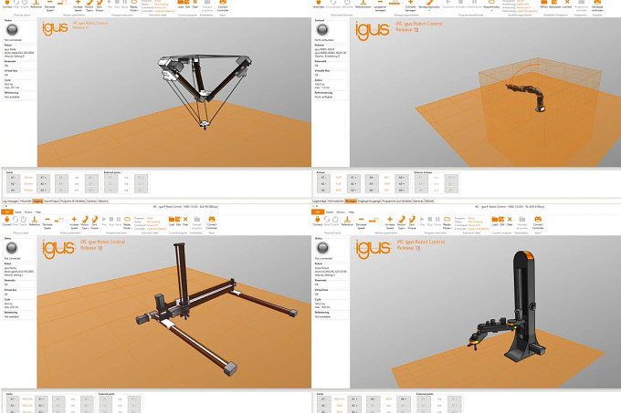 igus® Robot Control Software - for easy programming and control of robots