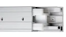 Raíl telescópico drylin® NT con o sin mecanismo de fijación